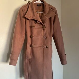 CAMEL BROWN PEA COAT
